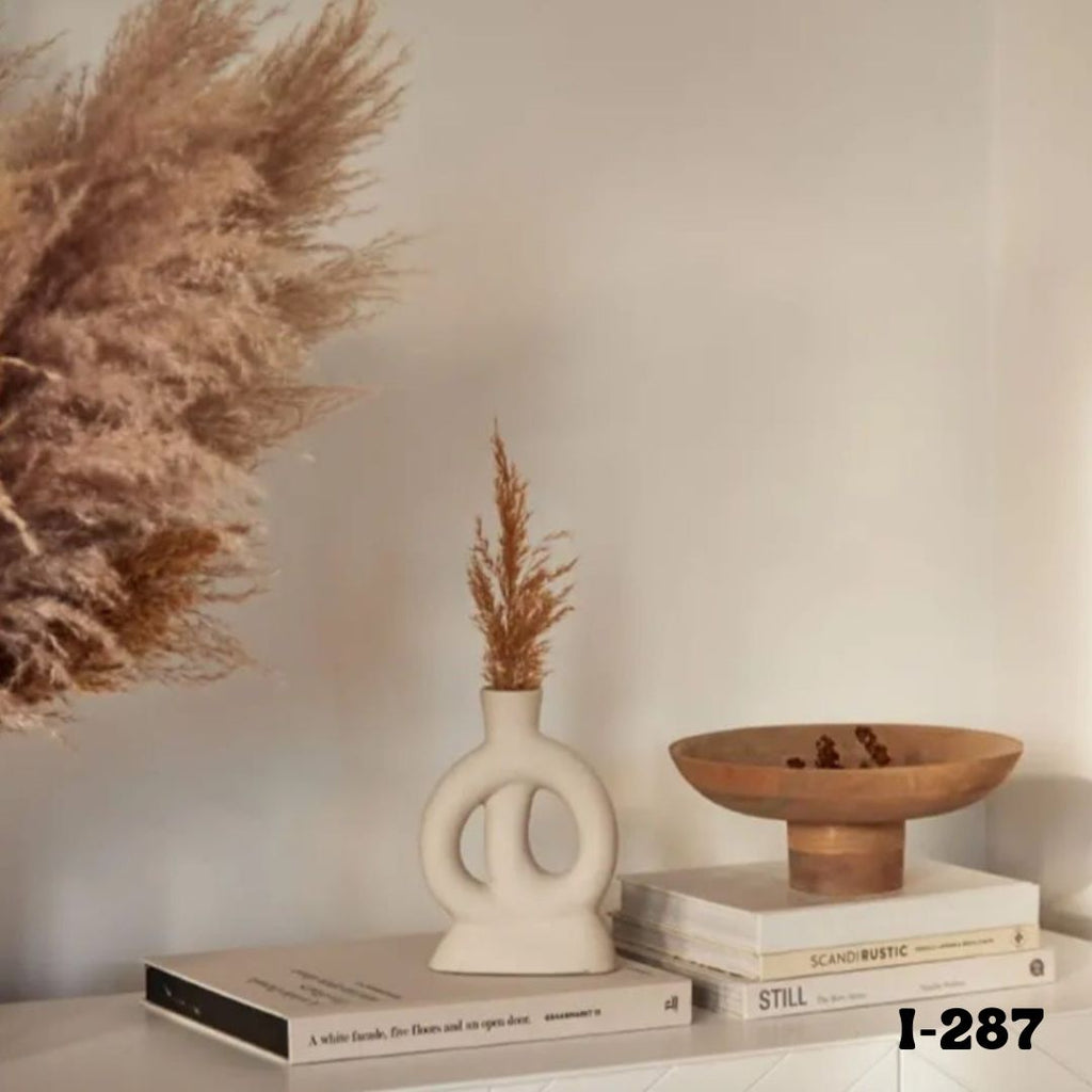 Universal Ceramic Vase – Modern Minimalist Home Decor