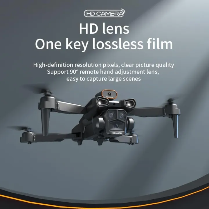 DM-90 Drone With Dual Camera Wide Angle Optical Flow Quadcopter