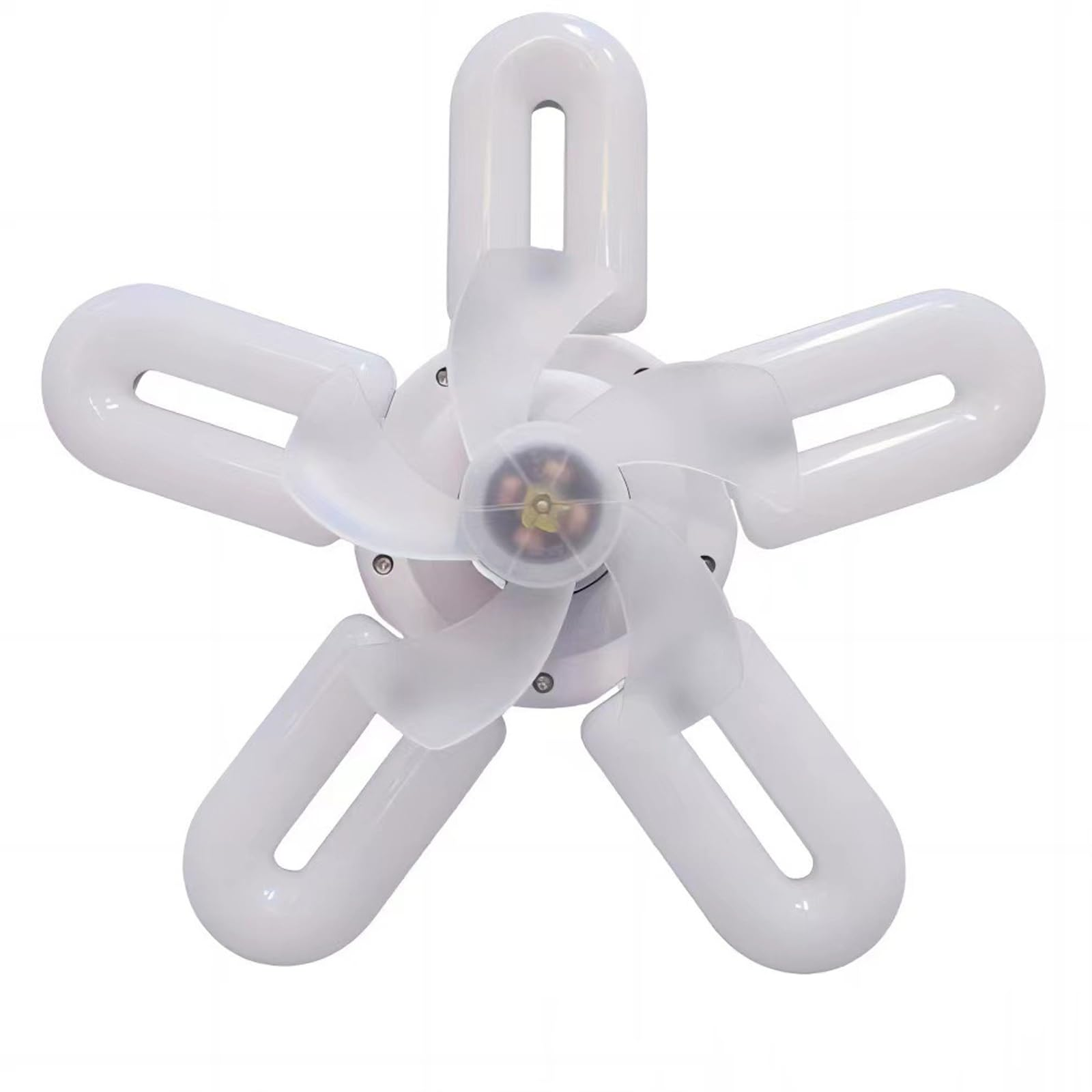 Socket Ushaped Fan Light – Small Ceiling Fan with Integrated LED Lighting