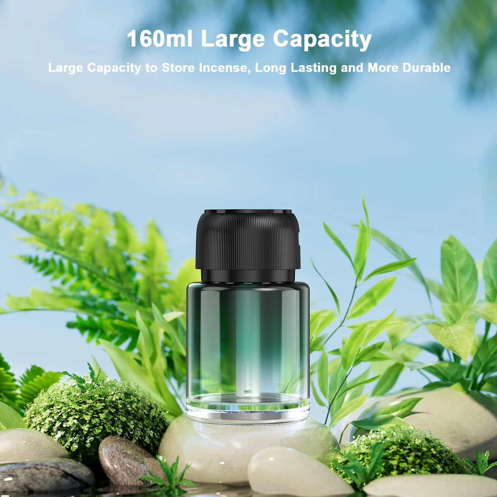Car Humidifier Fragrance With Laser Light