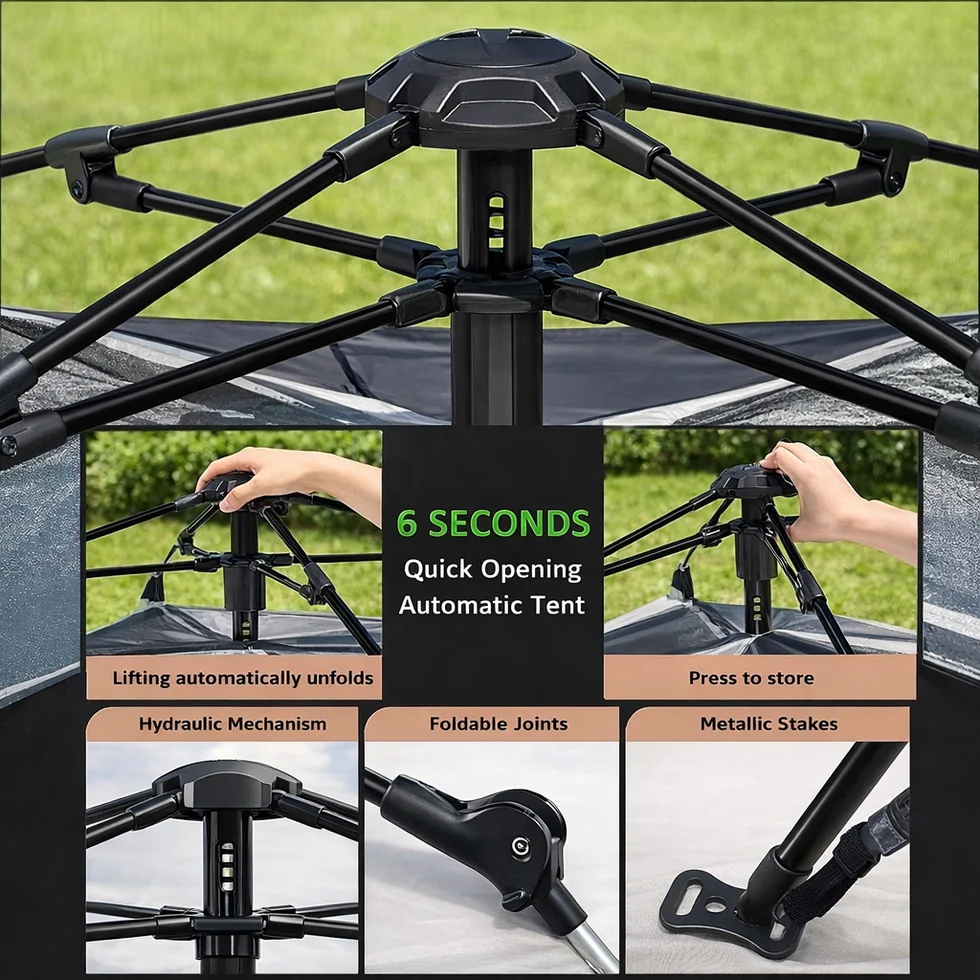 Sky Curtain Family tent