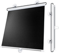 Retractable Sunshade Roller Shades,30-80cm Wide Roller Window Blinds Without Drilling