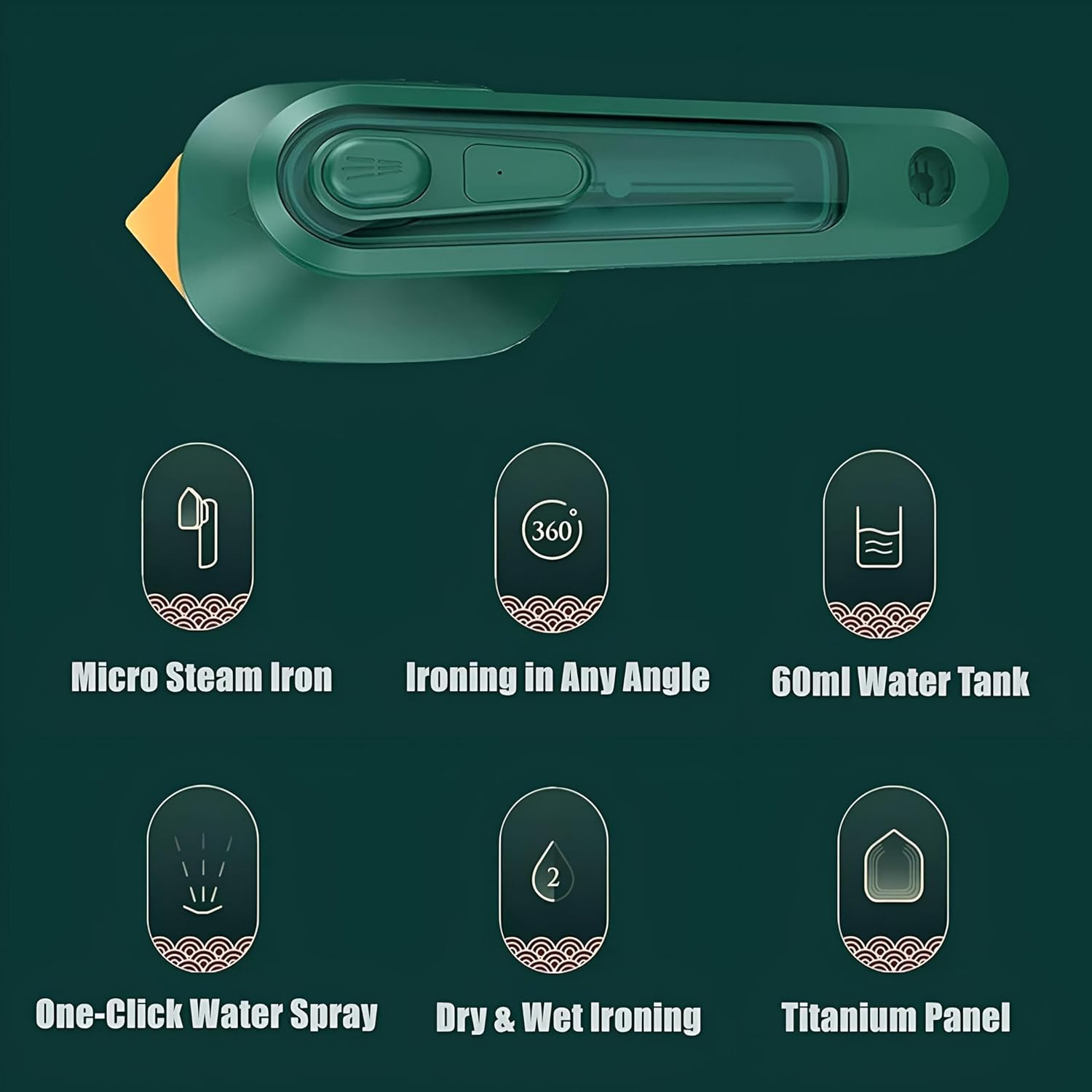Portable Micro Steam Iron 30W