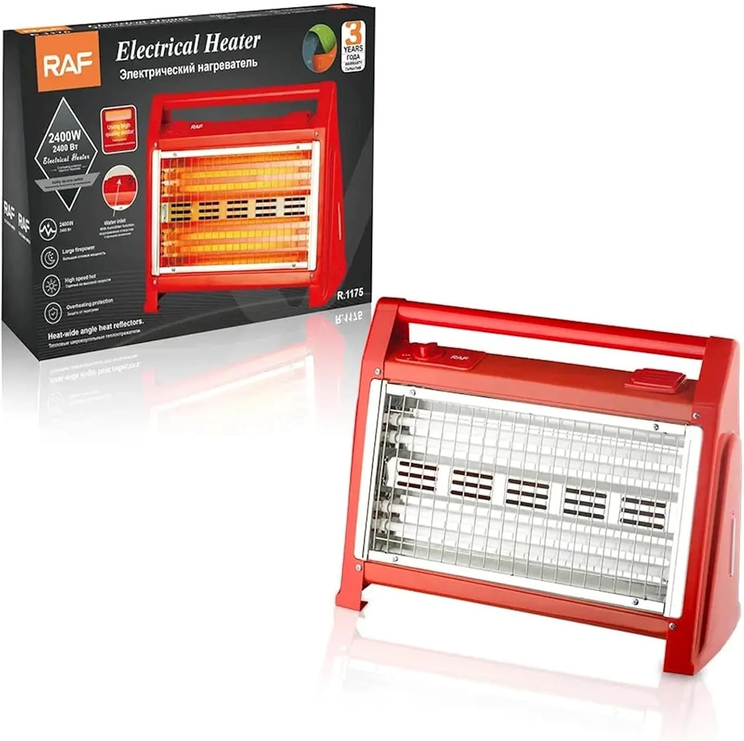 RAF Electric Heater 2400 Watt R1175