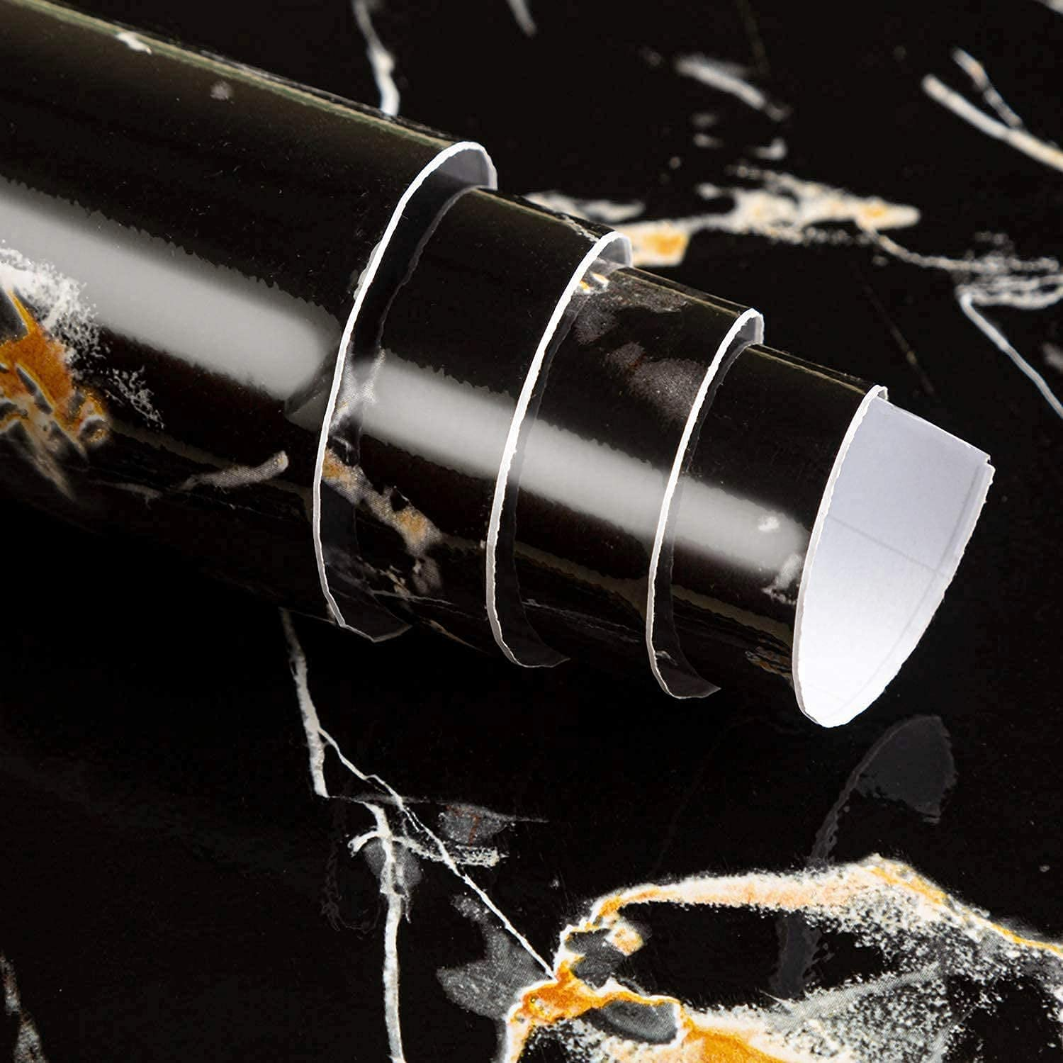 Luxury Marble Self-Adhesive PVC Wallpaper Roll 5 Meter