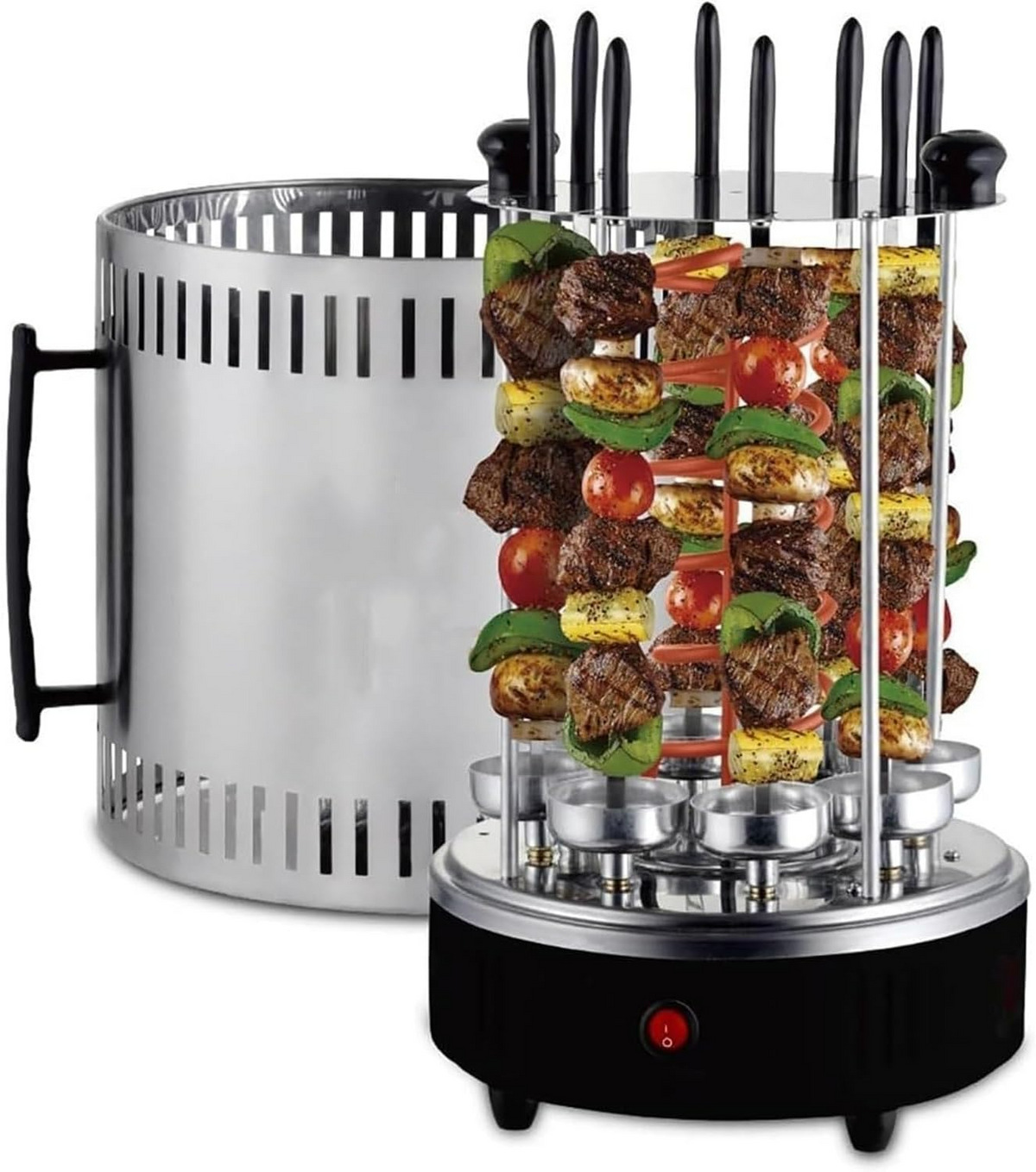 Electric Skewers Grill, Smokeless indoor barbecue machine R8612 - R8619