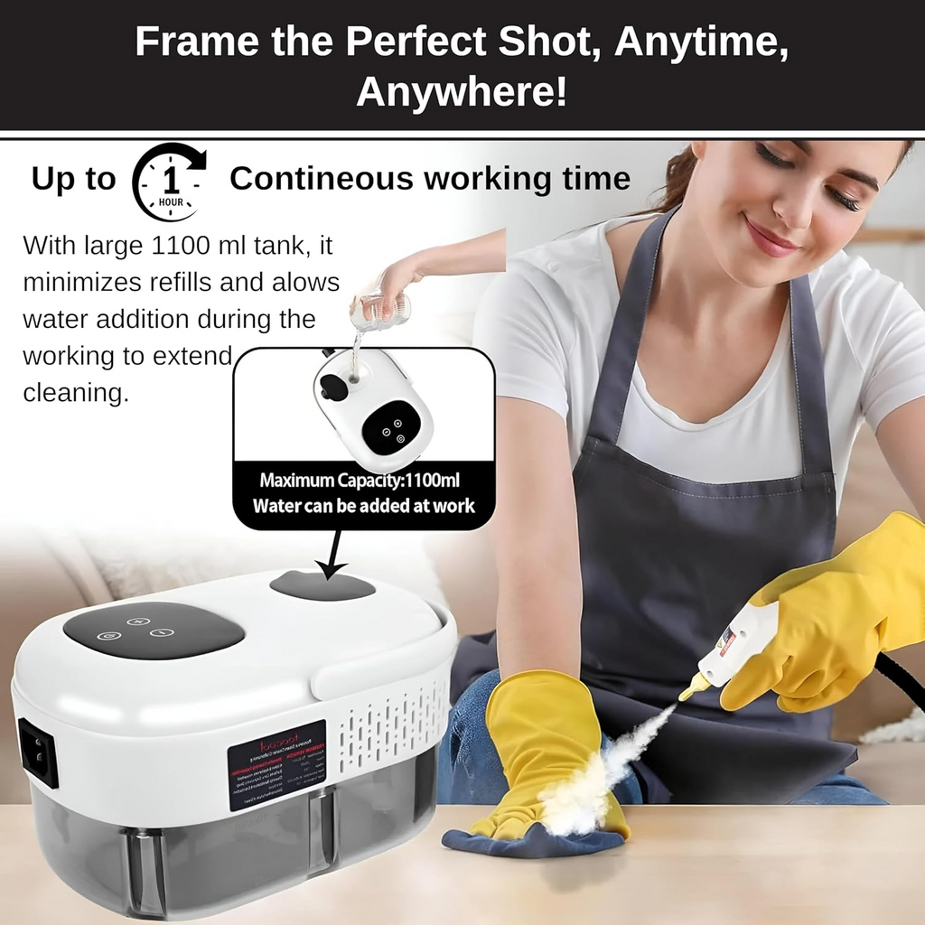 2500W High-Pressure Handheld 6 level Steam Cleaner