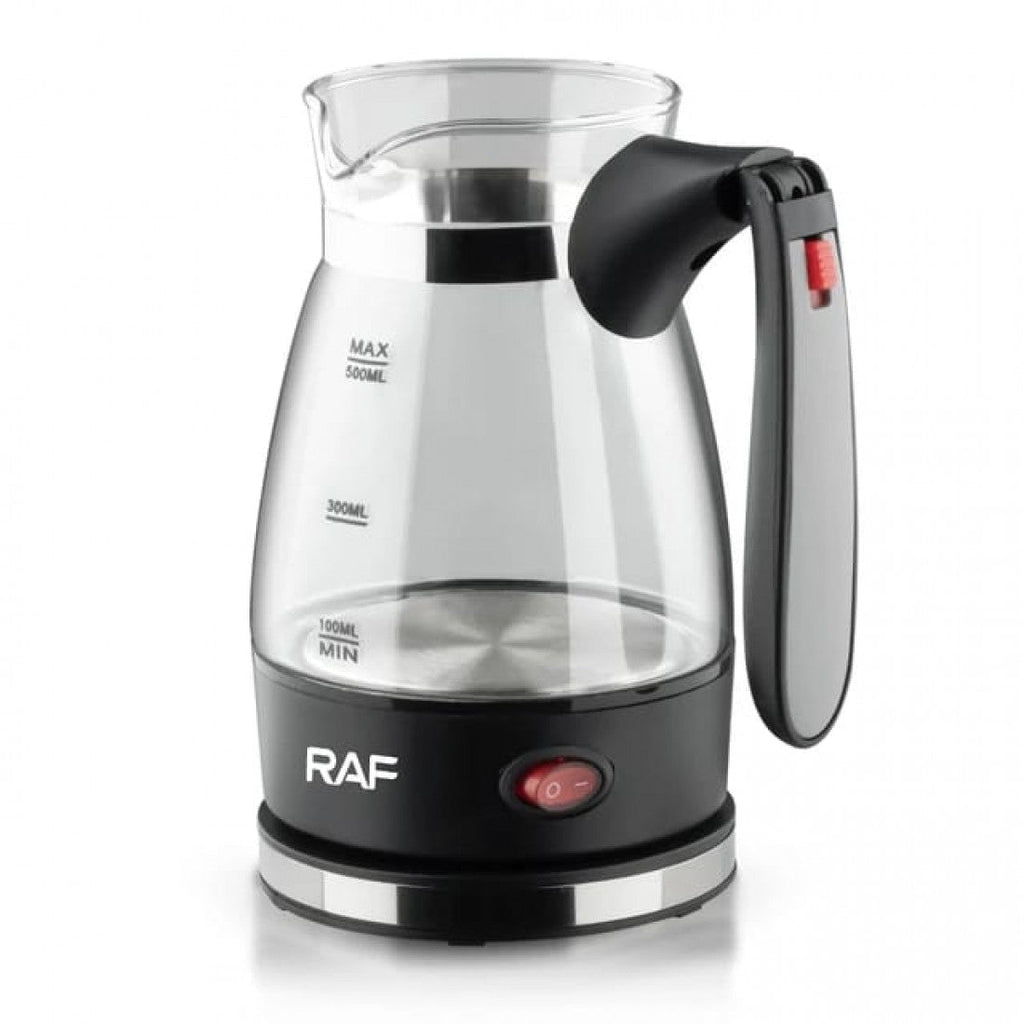Raf Glass Coffee Pot Maker Heater Kettle 600W & 500ML R128