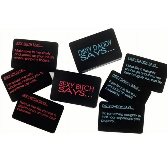 Bedroom Commands - Couples Card Game - 18+ Only