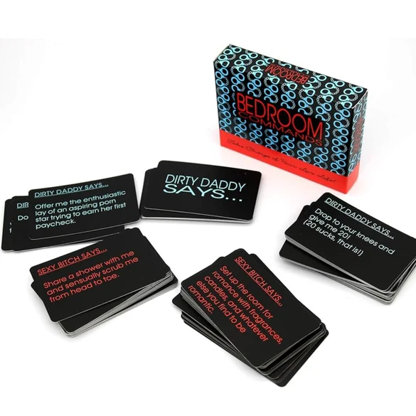 Bedroom Commands - Couples Card Game - 18+ Only