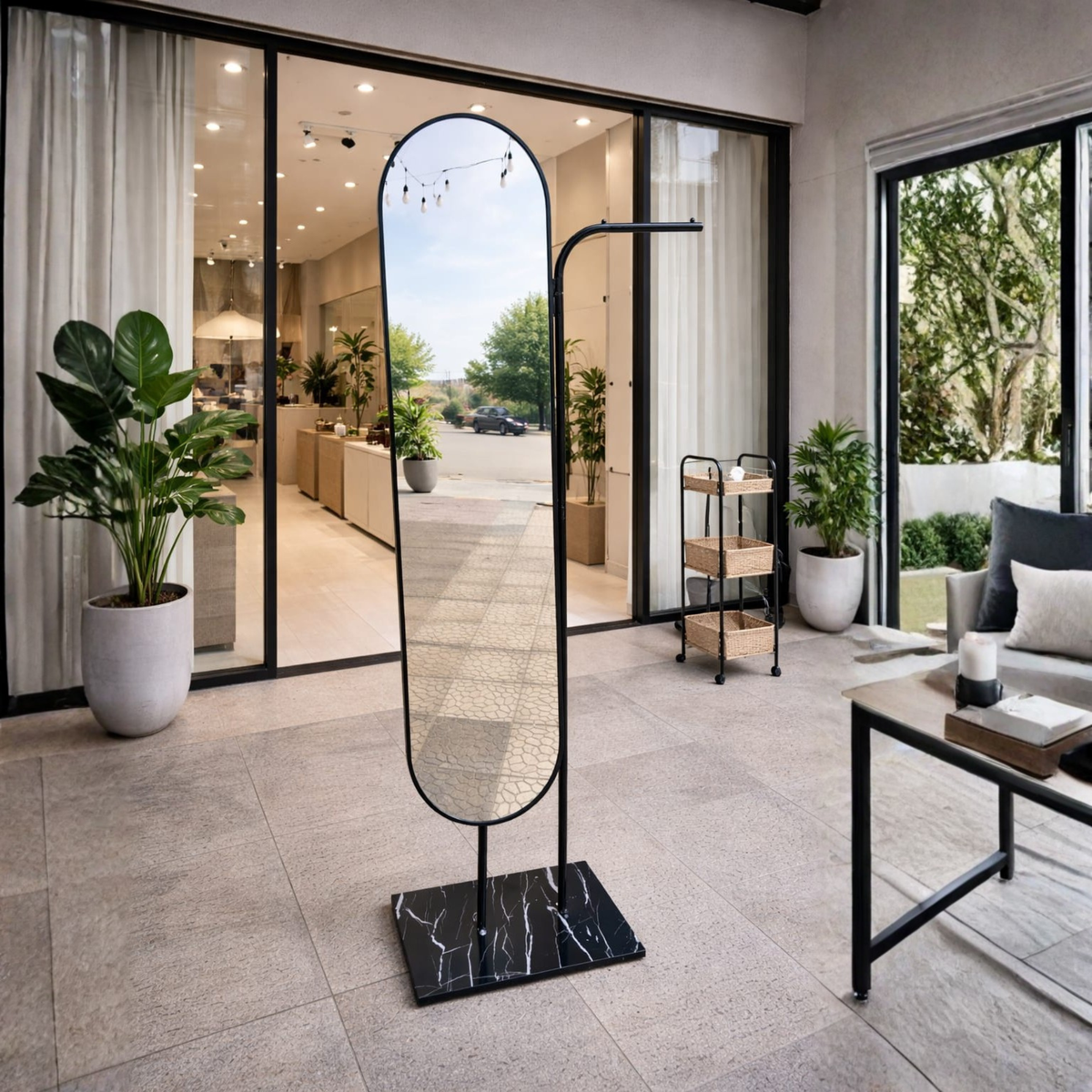 Mirror Standing Hanging Leaning Wall Bedroom