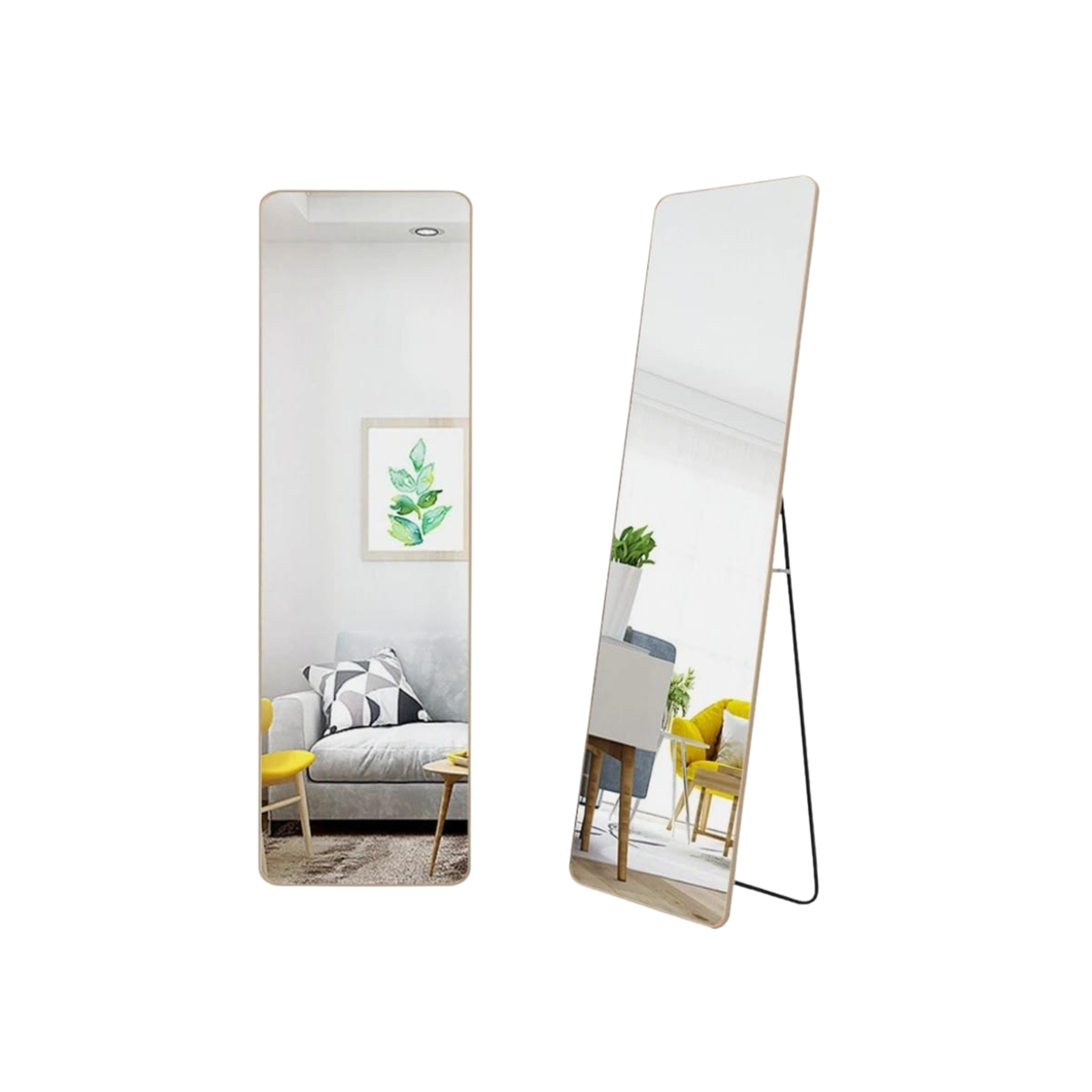 Mirror Standing Hanging Leaning Wall Bedroom