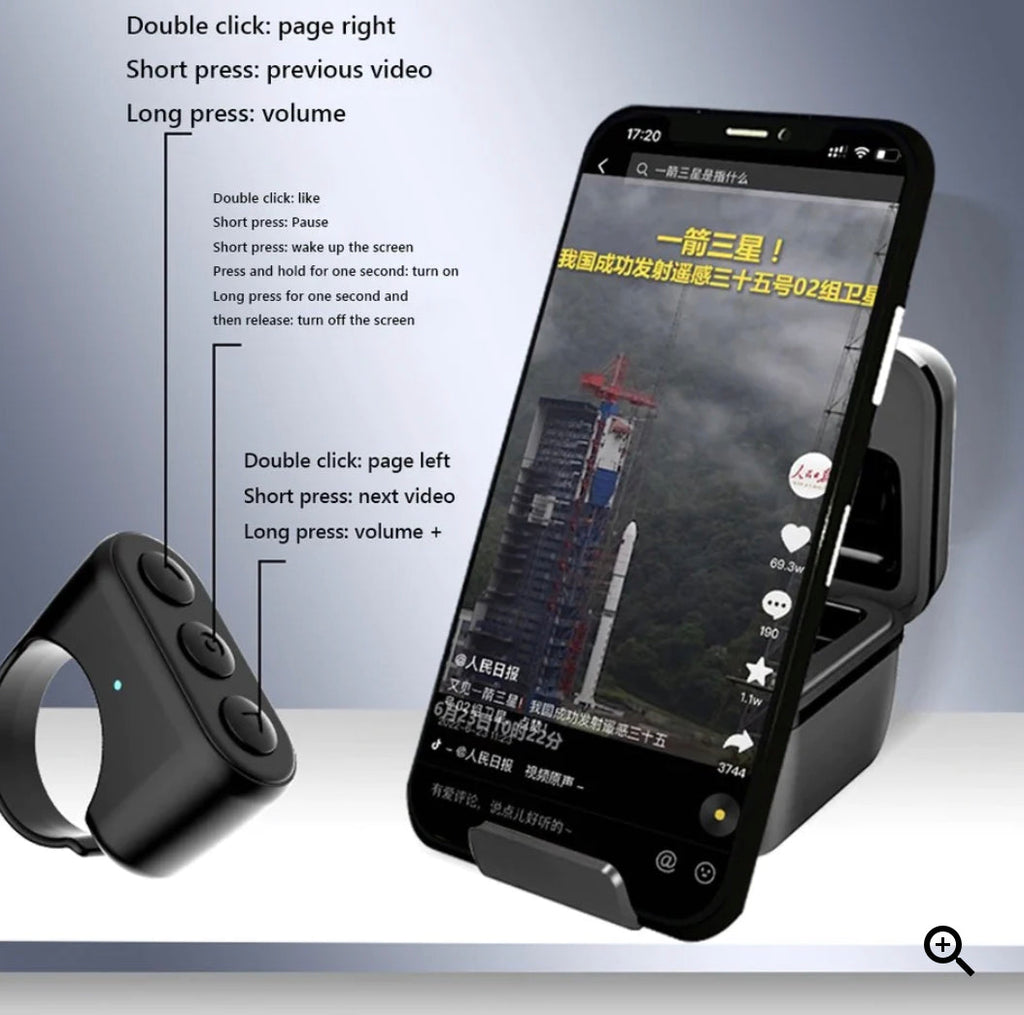 Wireless Scrolling Ring