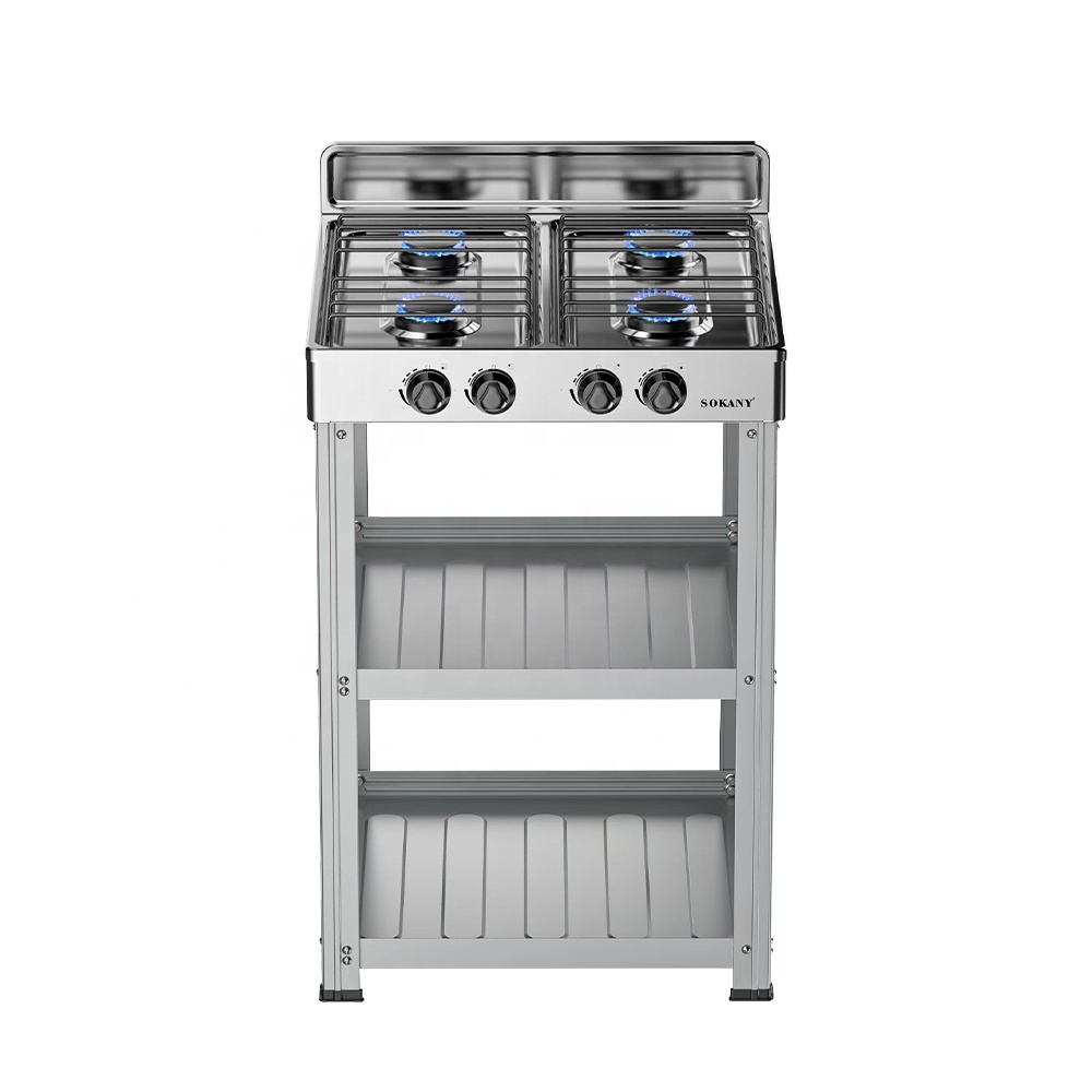 Sokany Gas Cooker Stove 4 Burners SK-07042