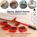 Easy Lifter Tool Moving Helpers System With 4 Wheel Sliders