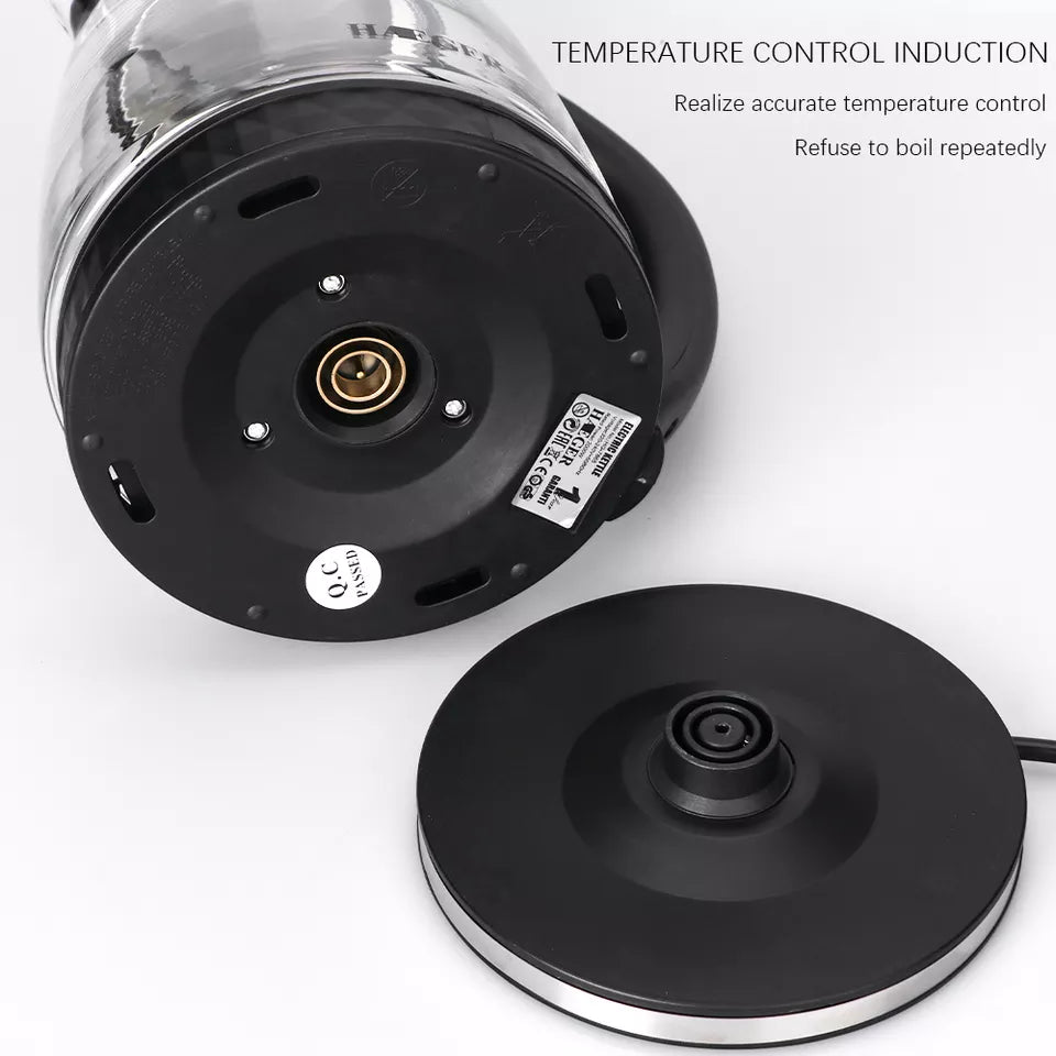 Raf Glass 2 Litre Electric Kettle Heater R7865 R7218