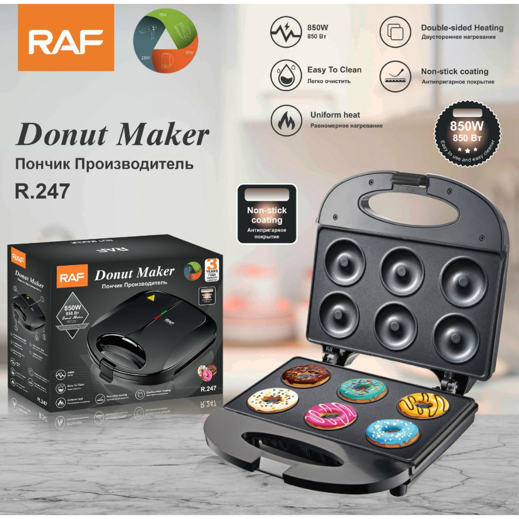Raf Non-stick Electric Donut Maker R247 R532