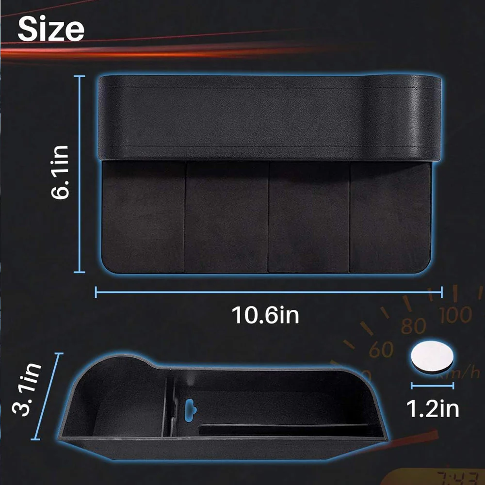 Car Seat Organiser with Cup Holder