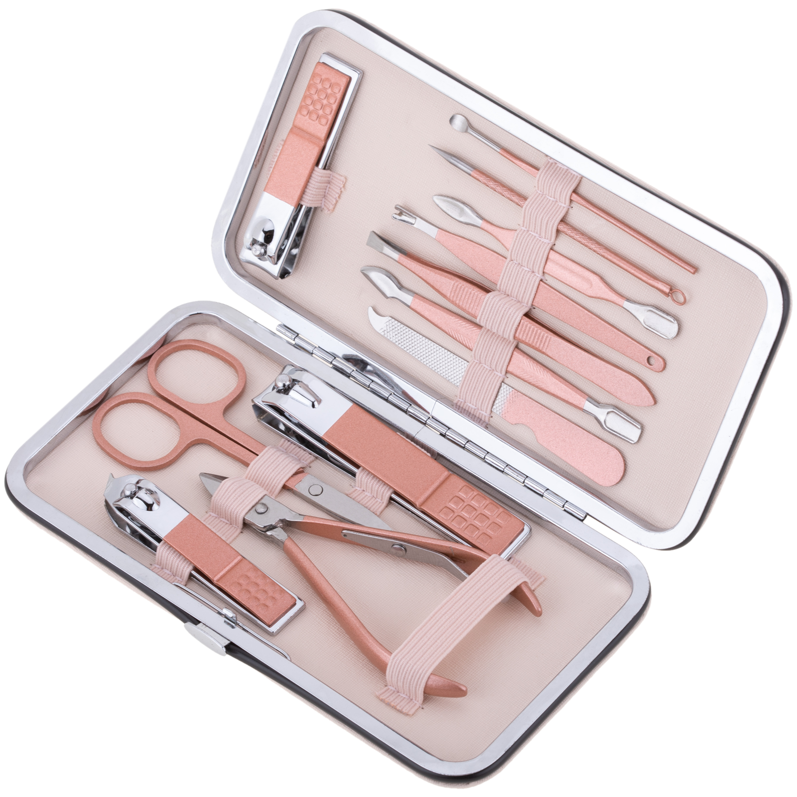 Manicure Set Nail Clippers Tools Household 18Pcs , Tool Kit for Men and Women