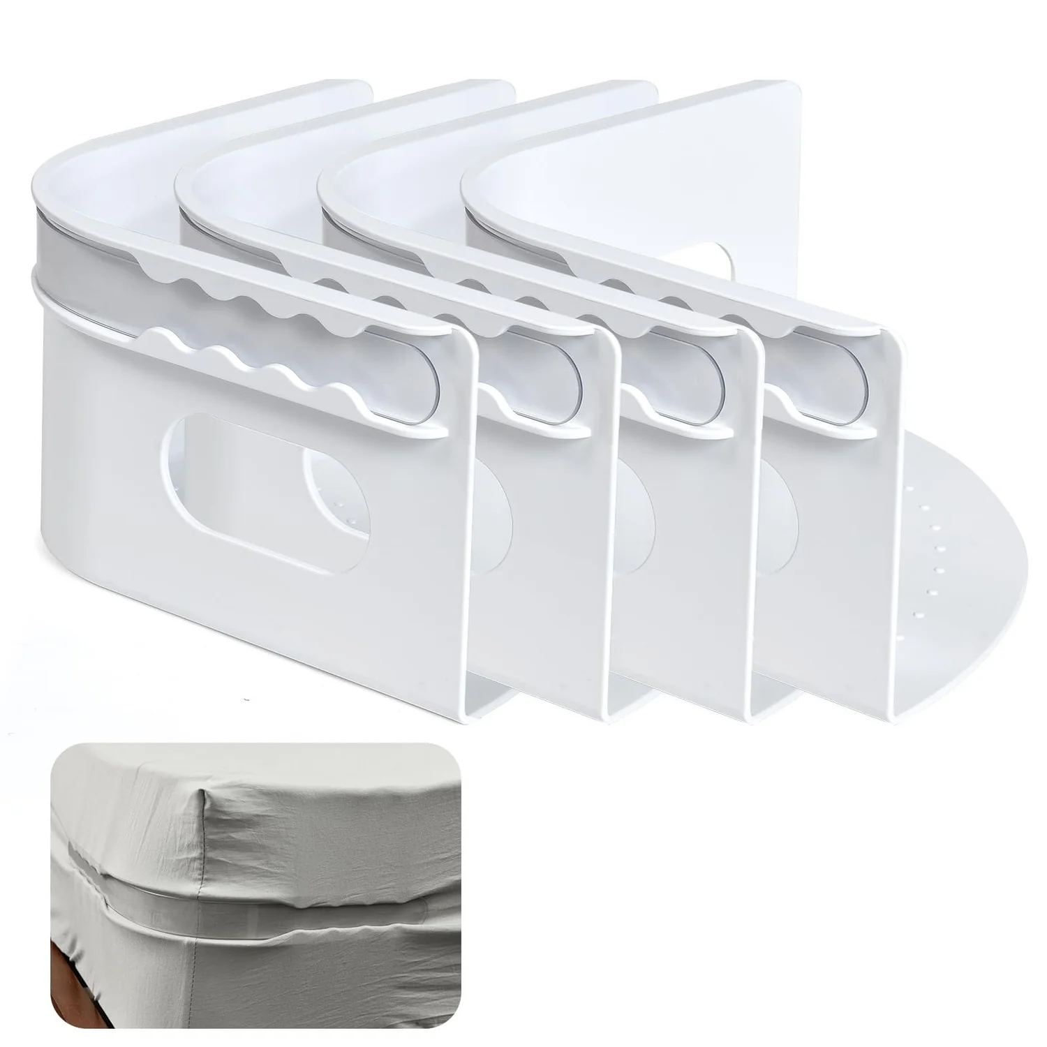 Bed sheet holders - Pack of 4
