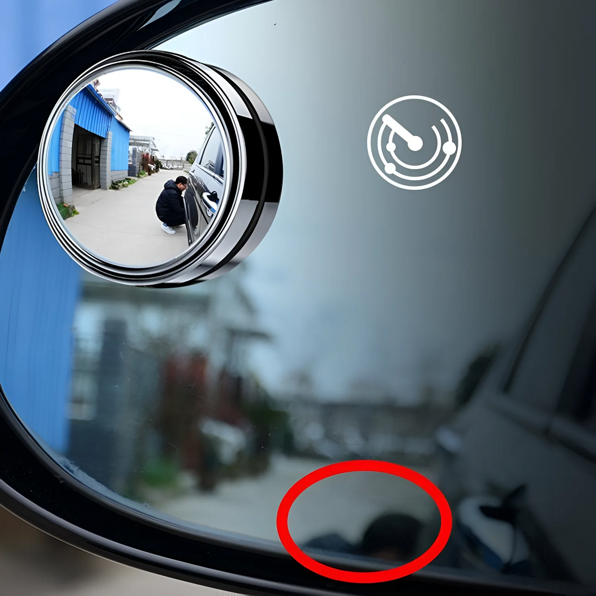 Blind Spot Driving Mirrors 5.8cm