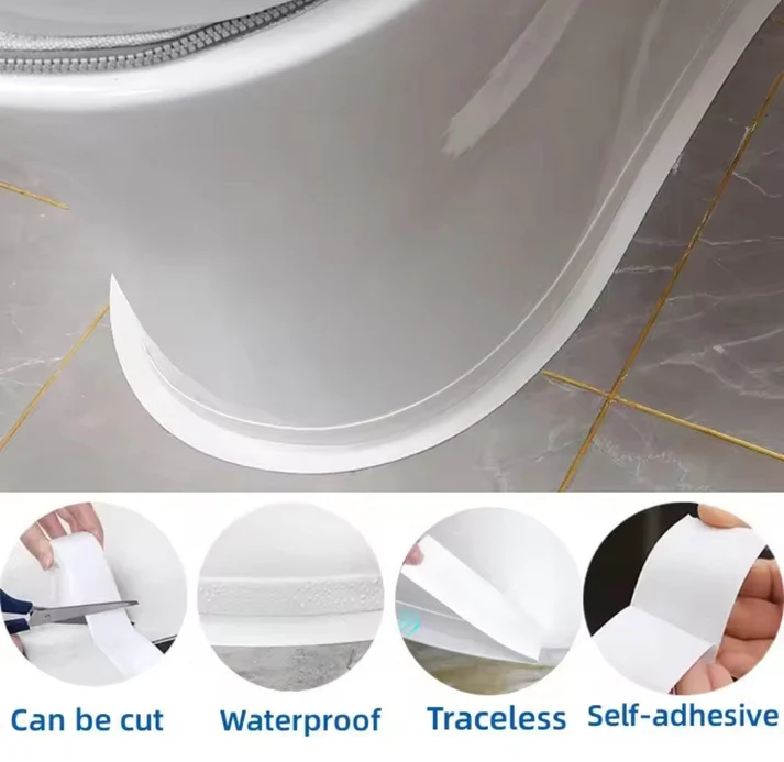 Bath Sealing Tape Waterproof Caulk Strip 3.2m