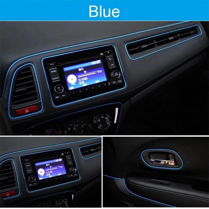 5 Meter Car Interior & Exterior Decoration Trim Strip line Dashboard