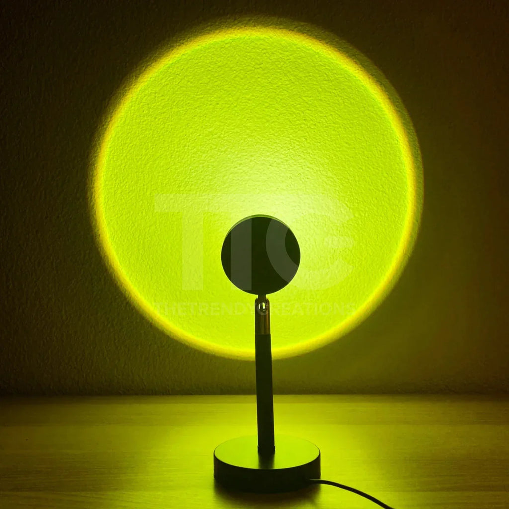 Rgb Sunset Lamp With Remote Control
