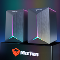 MEETION MT-SP2011 RGB Cool Computer 2.0 Game Speaker Audio Wired