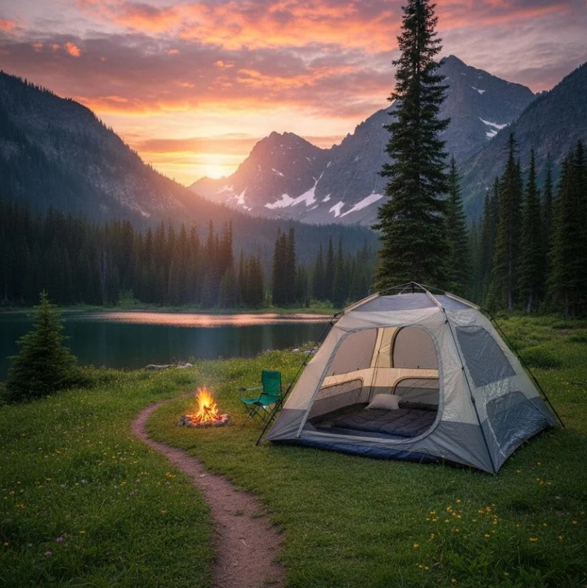 Sky Curtain Family tent
