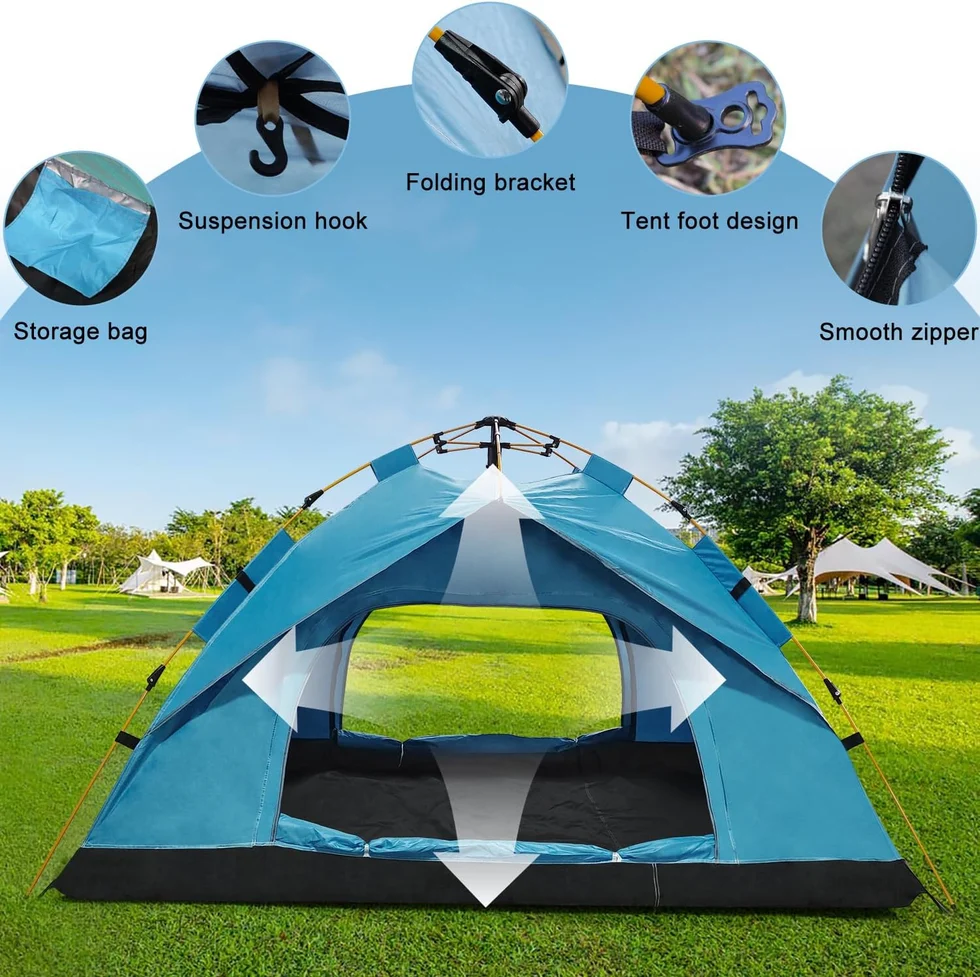 Automatic Setup 2-Person Tent